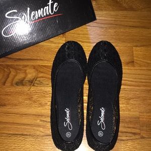 SALE Solemate Lace Ballet Flats